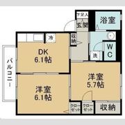 グランドゥールⅠの間取り画像