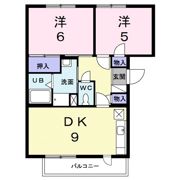 ドミール板倉の間取り画像