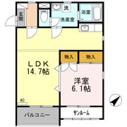 アスティオンの間取り画像