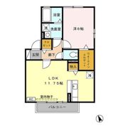 プレフェリート Bの間取り画像