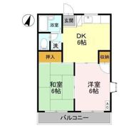 コーポサニーサイドの間取り画像