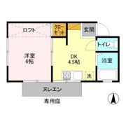 キャッスル下矢切の間取り画像
