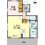 Casa･Ferio鳳（ｶｰｻﾌｪﾘｵ ｵｵﾄﾘ）の間取り画像