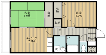 シュライン上島の間取り画像
