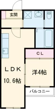 BRAVE BASE江戸屋敷の間取り画像