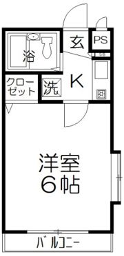 コンフォートマンション大宮の間取り画像