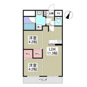 リバーサイドマンション 熊谷の間取り画像