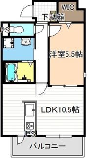 コンフォルトの間取り画像