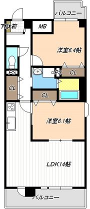 スペランツァ砂美の間取り画像