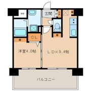 三島マンション博多駅東の間取り画像