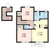 レジデンス クロルセ Cの間取り画像