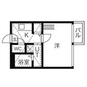 リバティー名駅の間取り画像