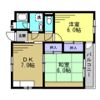平塚ハイツの間取り画像