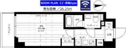 グランドコンシェルジュ池袋本町イーストの間取り画像