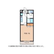 グリーンヒルズBの間取り画像