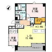 パークフラッツ新宿イーストサイドの間取り画像