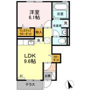 カーサデバンブの間取り画像