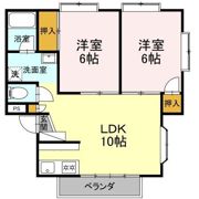 コーポ淵上の間取り画像