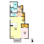 ルミエール Aの間取り画像