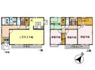 星野貸家 C/E/Fの間取り画像