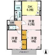 ビューパレスの間取り画像