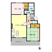 エスポワール東大和の間取り画像