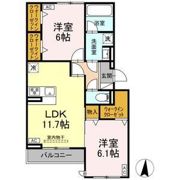カリーノ姫宮の間取り画像