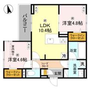 アーバン デライト桜川の間取り画像