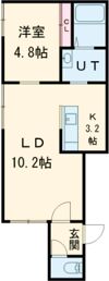 ateena4．21の間取り画像