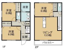 ベルフォート北安東 B棟の間取り画像
