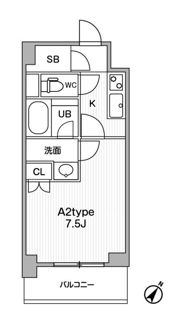 JMFResidence町田の間取り画像