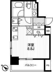 アーバンフラッツ町田の間取り画像