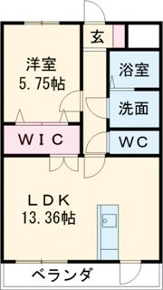 ルネスエスペランサの間取り画像