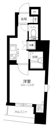 スカイコートヌーベル入谷の間取り画像