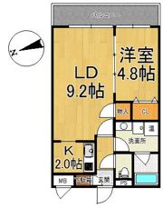 レガーロ旭町の間取り画像