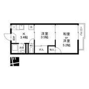 タウニー若竹の間取り画像