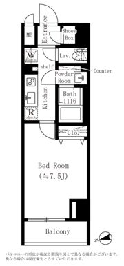 RESIDENCE 大鳥居の間取り画像