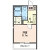 ベル ドミールの間取り画像