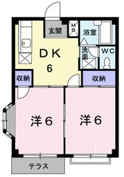 エルデム銀の間取り画像