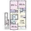 エアリーⅠの間取り画像
