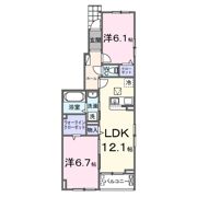 エアリーⅡの間取り画像