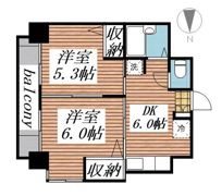 リッツコート宮町の間取り画像