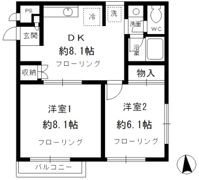ラフィーネ西国分寺の間取り画像