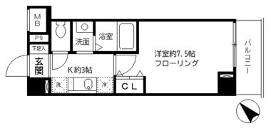 スカイパル・Yの間取り画像