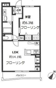 フェアリーペット弐番舘の間取り画像