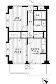 ベルプリューム高津の間取り画像