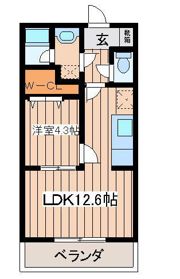 ムゲーテの間取り画像