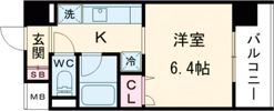 ラグゼナ清水五条の間取り画像