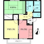 エレガンスハイムの間取り画像