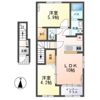 仮）水戸市堀町新築アパートの間取り画像